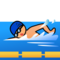 Person Swimming - Medium Light emoji on Emojidex